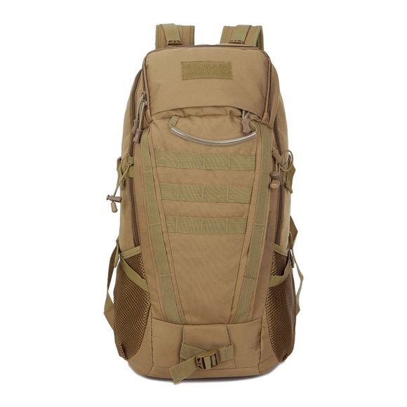Flamehorse Outdoor Camouflage Voyage Mountaineer Sac À Dos 55l Grande Capacité Exercices Sac À Dos - Kaki 