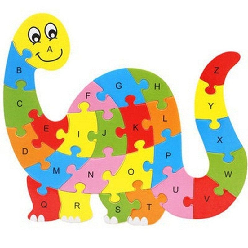 

Dinosaur Shaped Puzzle, Colormix