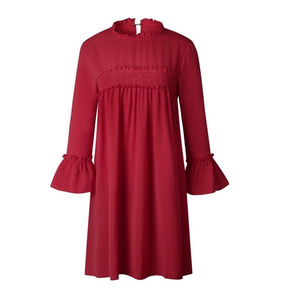 La nouvelle robe en mousseline - Bourgogne XL