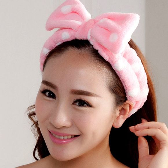 Laver le visage Hairband Cute Lady douche Hairband - Comme Photo 