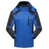 2017 Hommes Causal Sports Water Proof Softshell - Bleu 3XL
