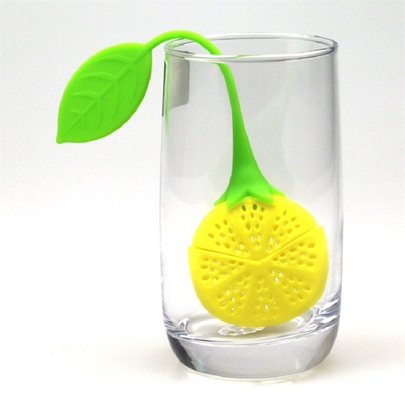 

Lemon Silica Gel Tea Filter, Yellow