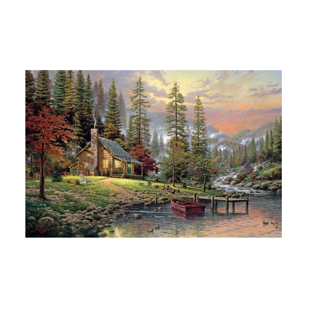 

Suburban Cabin Boat Prints Diamond Paintings, Colormix
