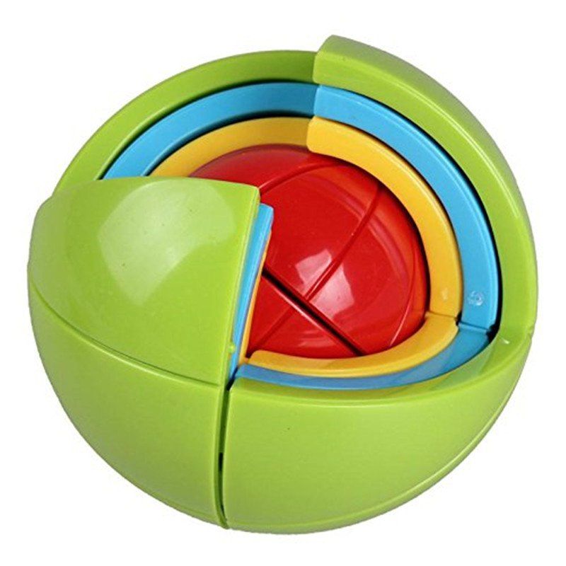

Wisdom Ball 3D DIY Magical Intelligence Puzzle Game Assemble Educational Toy, Colorful