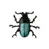 Mignon Bug Insecte Broche Enfants Garçons Vêtements Accessoires Noir Bleu Émail Broches Cadeaux D'anniversaire Bijoux - Noir 