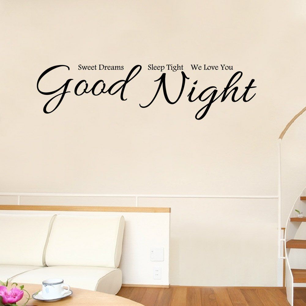 17 Off 2020 Dsu Sweet Dreams Good Night Wall Sticker For