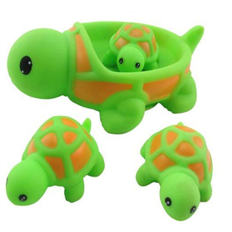 2018 turtles baby bath toy pinching called soft plastic toys LIGHT ...