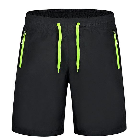 Les hommes étendent la taille grande vitesse les vêtements secs de sports et les shorts de loisirs - Vert ONE SIZE(FIT SIZE XS TO M)