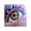 Naiyue S202 Couleur Yeux Imprimer Tirage Dessin au Diamant - multicolore 