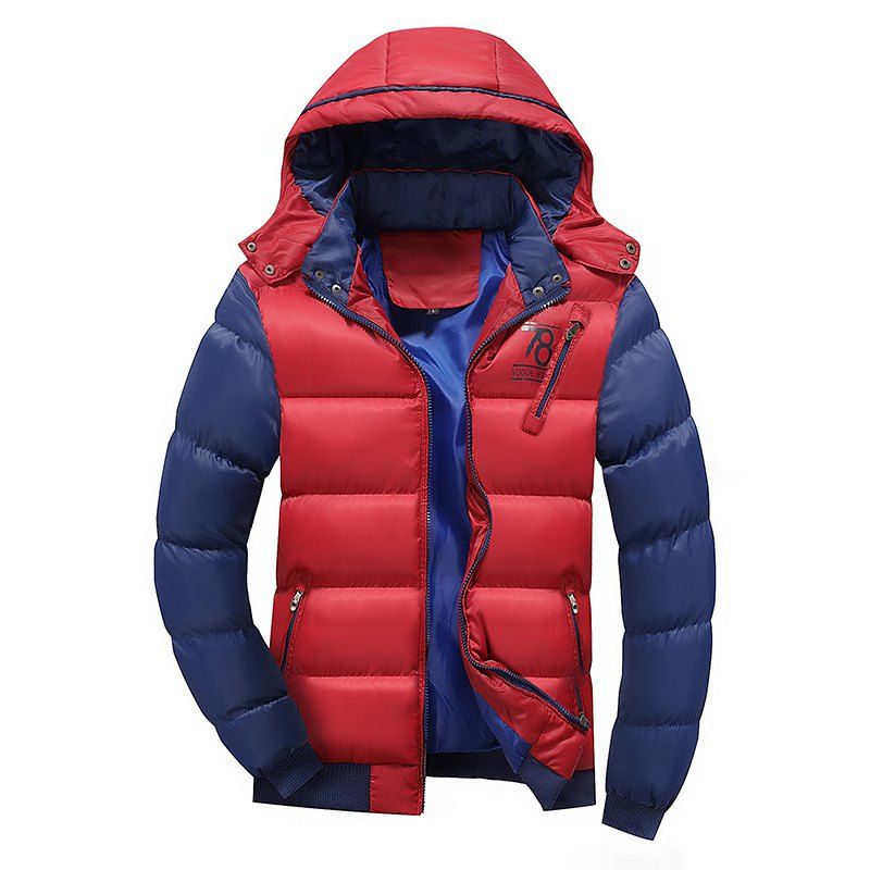 

The New Winter Men'S Casual Warm Clothes, Red
