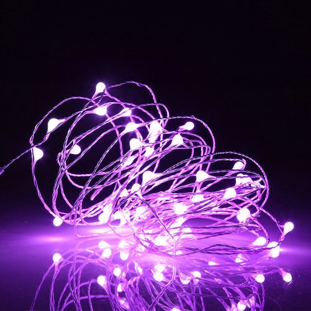 

BRELONG 3m30LED Copper wire string lights For Christmas Indoor Decorations 1pcs, Purple