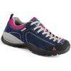 HUMTTO Chaussures de marche pour femme Chaussures de trekking Sneaker en caoutchouc anti-fourrure décontracté - Bleu profond 36