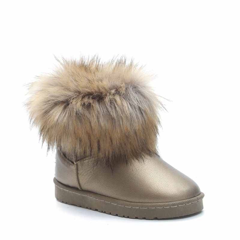 

Korean Winters with Velvet Boots, Bronzed