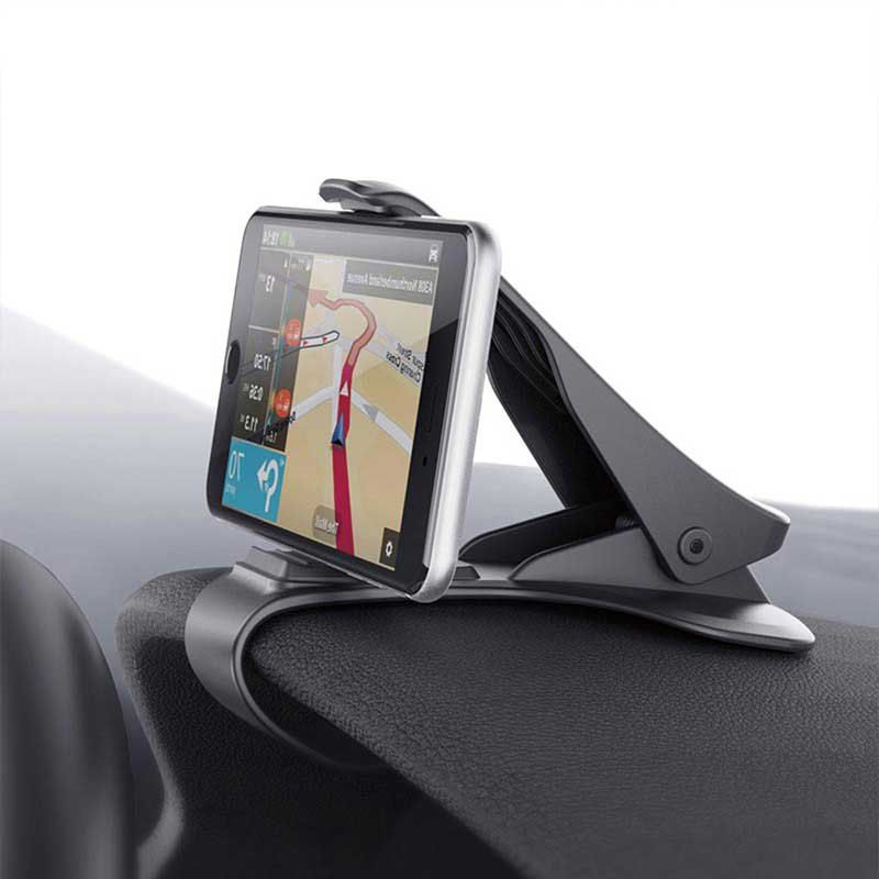 

Mobile Phone Stand Cradle Dashboard Car Holder Support GPS, Black