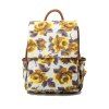 Sac à dos pour sac à dos imperméable à l'eau de sac à dos de mode de filles - Floral 