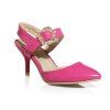 Miss Shoes C-5 Top Stilettos et sandales de mode - Rouge 45