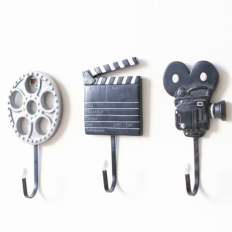 

Resin Coat Hook Three Sets ( Film Equipment ), Black