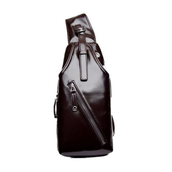 Satchel Bag Chest Pack 15034 marée pour hommes - Brun C Style 16CM32CM6CM