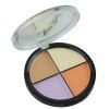 ZD F2047 4 Couleurs Concealer Palette Imperméable Maquillage Visage Naturel 1 PC - 01 