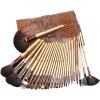 XinYiZhui 26PCS Professional brosse de maquillage pour les cheveux des animaux - d'or SIZE M