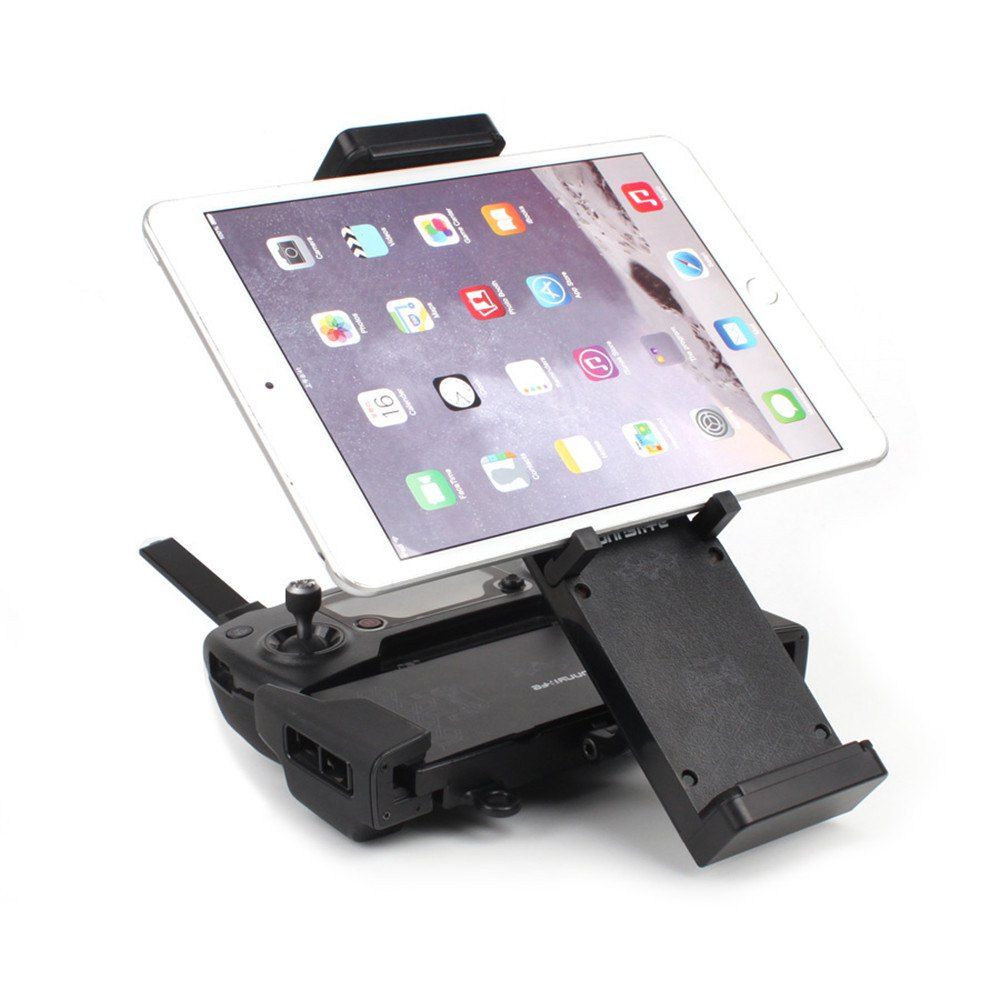 

Remote Controller Phone Tablet Support Folding Extended Holder for DJI Mavic Pro Spark, Black