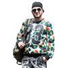 2017 Automne Nouvelle Grande Taille Hommes Lâche Sweatshirt PCW70057C - multicolore XL