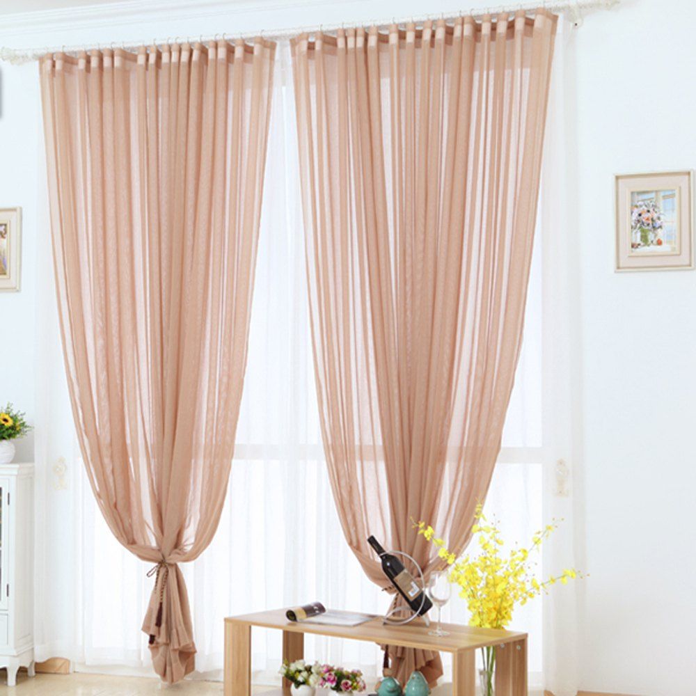 [17 OFF] 2021 Grommet SemiSheer Curtains Beautiful Elegant Natural