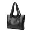 Le sac à main est un nouveau sac de mode simple avec un sac incliné unique épaule - Noir 