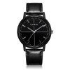 GAIETY G494 Montre d'affaires pour hommes - Noir 