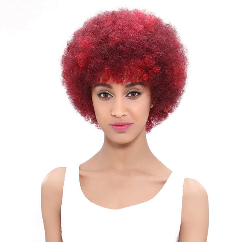 17 Off 2020 Rebecca Perruque De Cheveux Humains Classique Afro