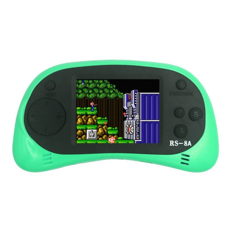 

2.5 Inch TFT Display Handheld Game Player 8 Bit Video Game, Green