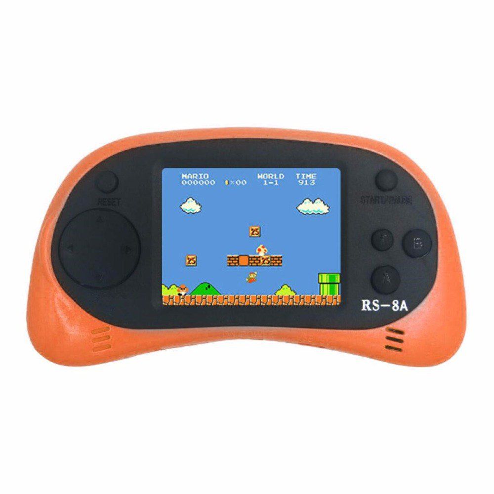 

2.5 Inch TFT Display Handheld Game Player 8 Bit Video Game, Orange