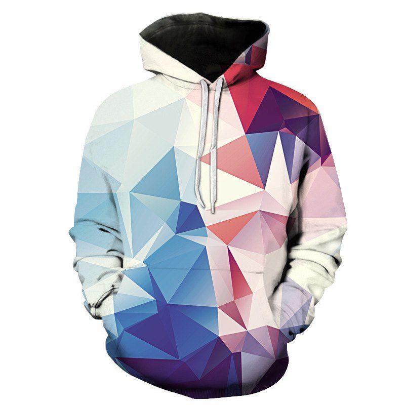 

Trendy 3D Hoodie Print Caps, Multi