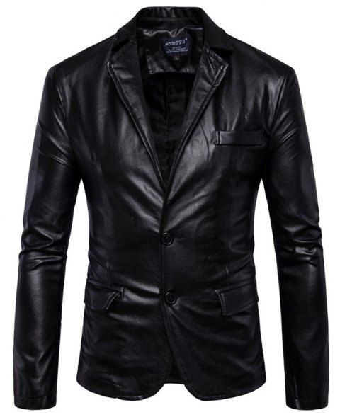 Manteau En Nouveau Manteau En Cuir Homme Cuir Nouveau Homme jL54AR