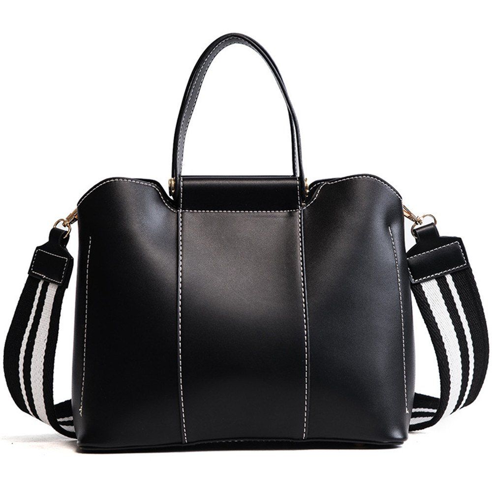 2018 Wide Shoulder Strap Female Buck Bucket Bag BLACK In Crossbody Bags Online Store. Best Black ...