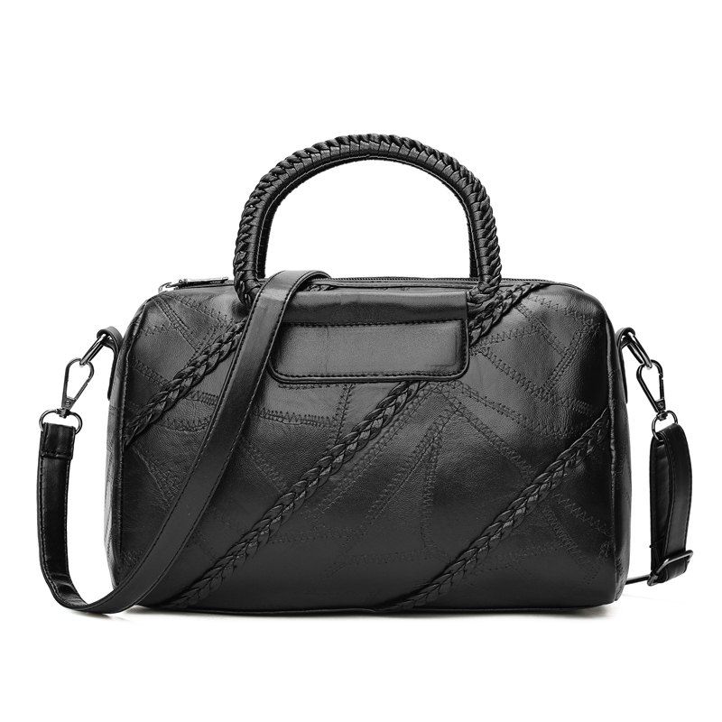 [17% OFF] 2021 Ms. Shoulder Bag Large Capacity Messenger Bag In BLACK ...