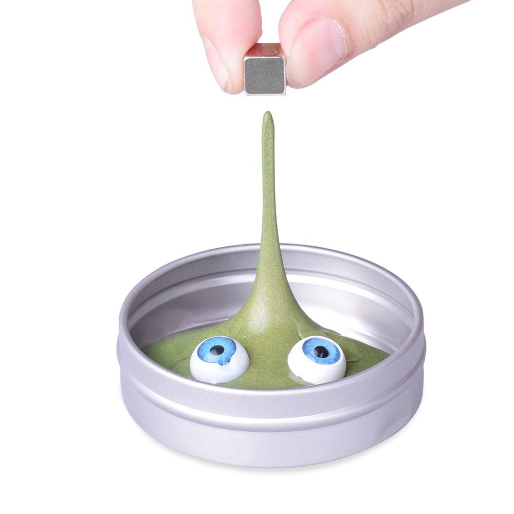 

LEEHUR Creative Magnetic Putty with Funny Monster Eyes for Children Kids Intelligent Exploitation Gift Present, Green