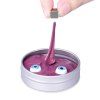 Pâte à Modeler LEEHUR Pâte à Modeler Magnétique et Creative  avec les Yeux de Monstre pour Enfants Exploitation d'Intelligent Cadeau Présen - Rouge 