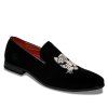 Homme Fashion Business British Chaussures Homme plat de mariage - Noir 43