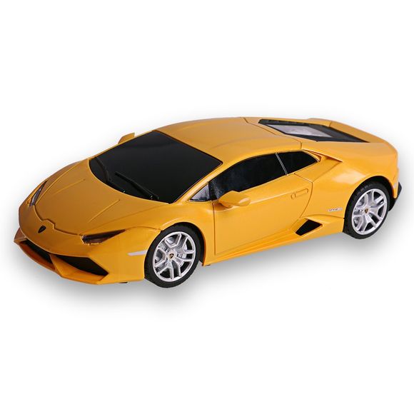 Attop 1811 Lamborghini modèle de simulation fine jouet télécommande à 1:18 - Jaune 