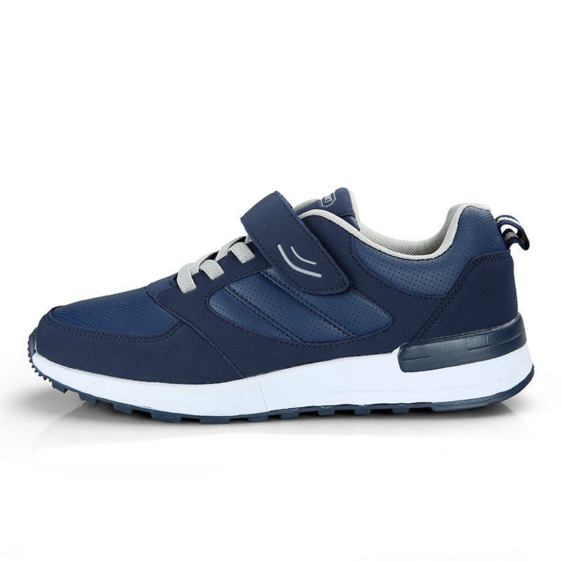 2018 New Autumn and Winter Elderly Walking Shoes BLUE