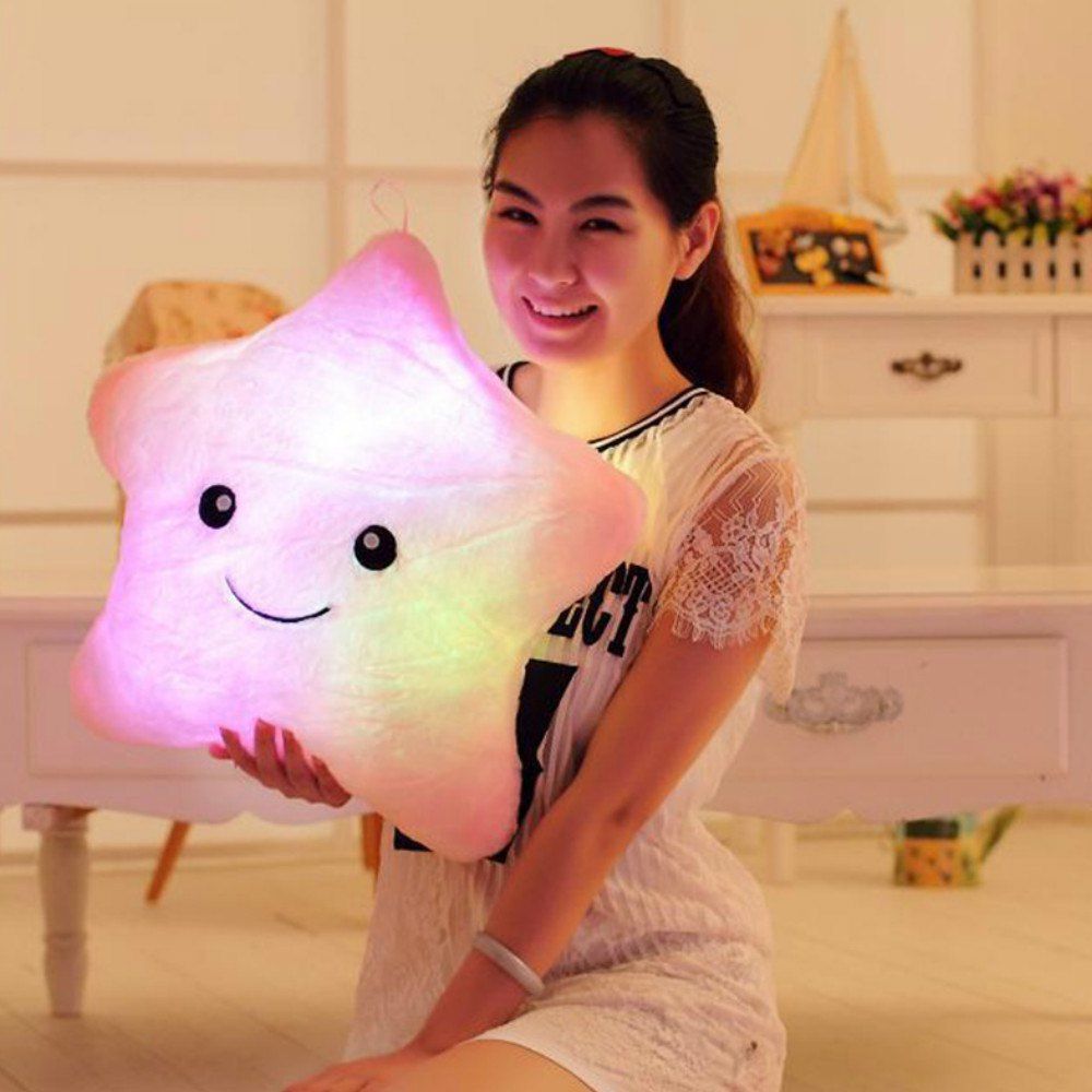 luminous star pillow