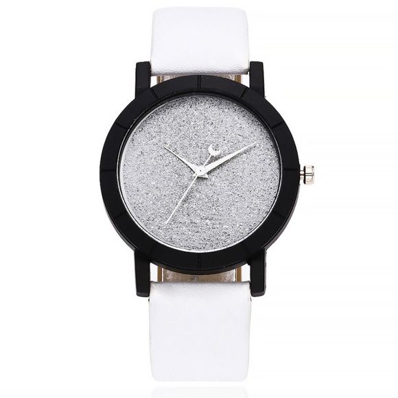 Reebonz Original Style Watch montre-bracelet à quartz de mode - Blanc 