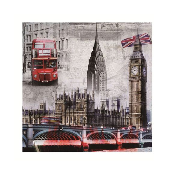 Naiyue K054 Tour de Londres Imprimer Dessin Dessin au diamant - multicolore 