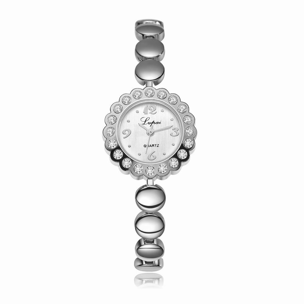 

Lvpai P009 Women Watch Fashion Alloy Band Quartz Watches, Silver