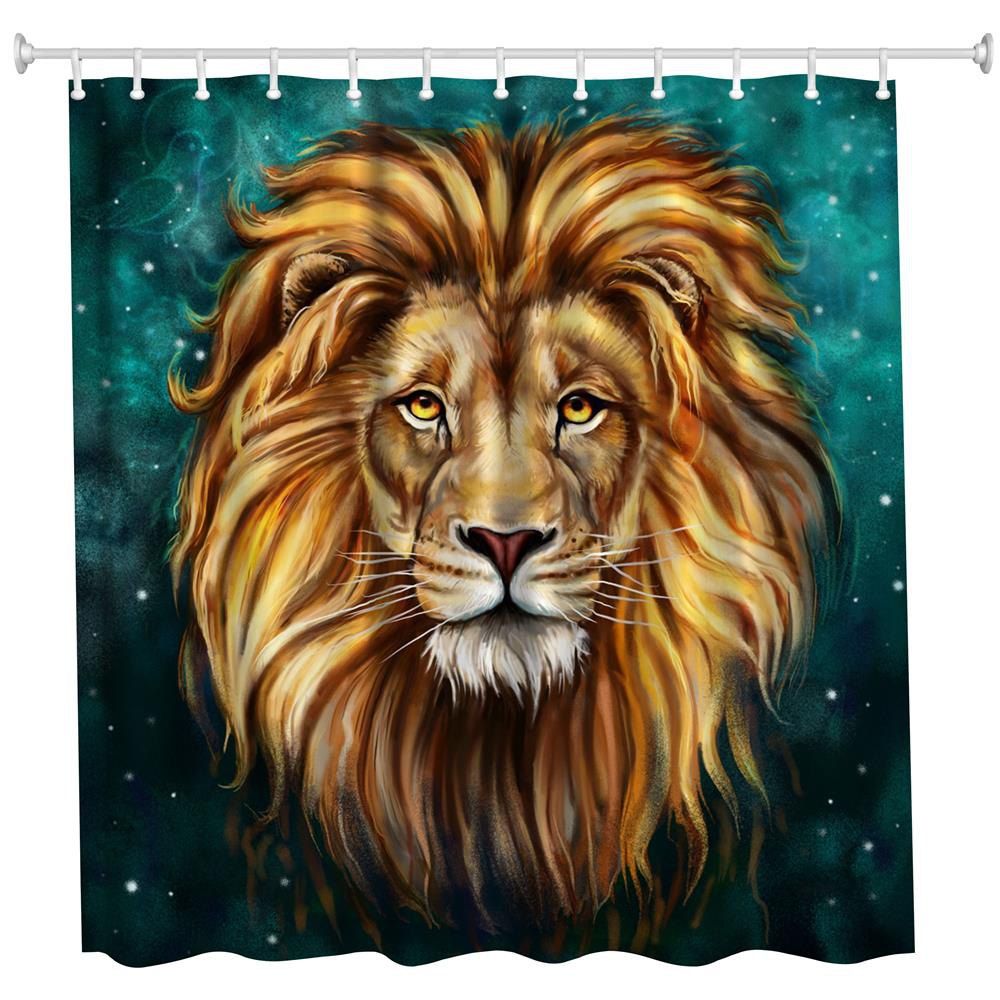 DressLily.com: Photo Gallery - King Lion Polyester Shower Curtain ...