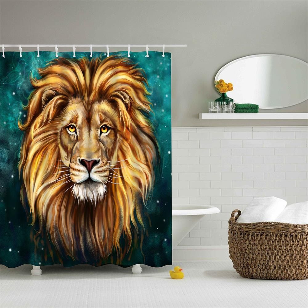 DressLily.com: Photo Gallery - King Lion Polyester Shower Curtain ...