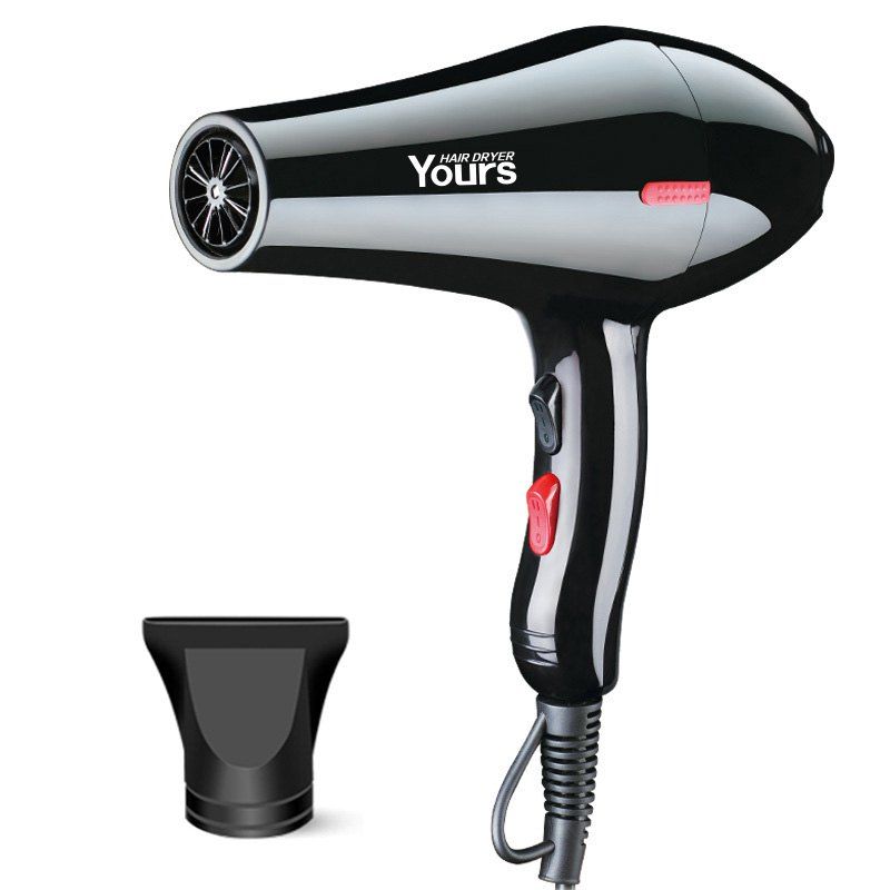 

YOURS Hair Dryer 2000W Powerful Dryer Home Use Salon Quality Professional Hair Blower YR-8517 Black