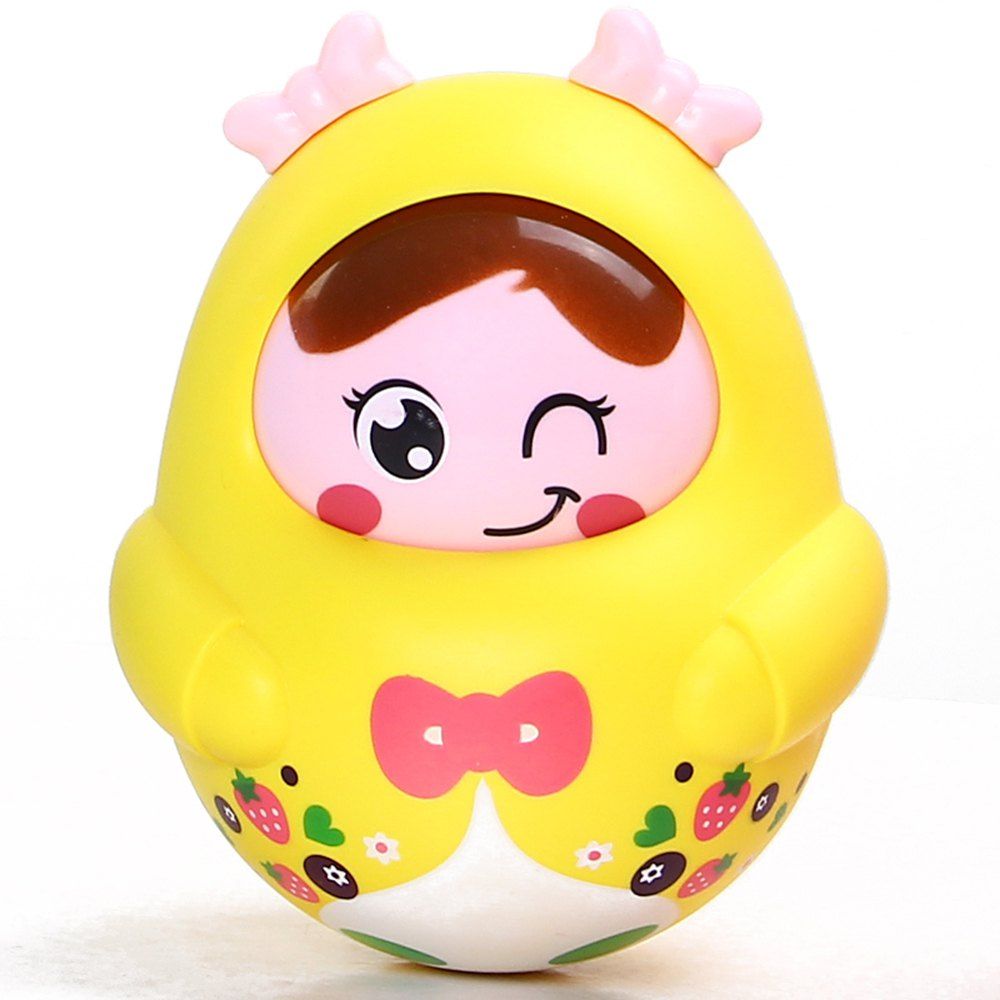 

Cartoon Girl Image Doll Roly-poly Intelligent Toy for Children, Daisy