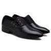 Chaussures en cuir de mode Chaussures Oxford Mariage Bureau Males Appartements Chaussures - Noir 40